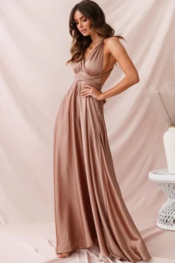 Ariana Multiway Maxi Dress Mocha -Cheap Dress Store 23688b09 mocha 1