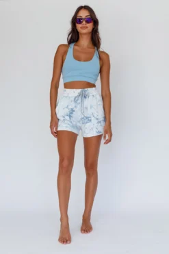 Tahlee Pocket Shorts Tie-Dye Grey -Cheap Dress Store 27720B 20GREY 2