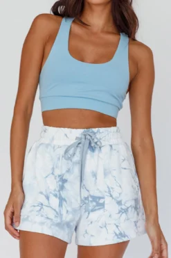 Tahlee Pocket Shorts Tie-Dye Grey -Cheap Dress Store 27720B 20GREY 4