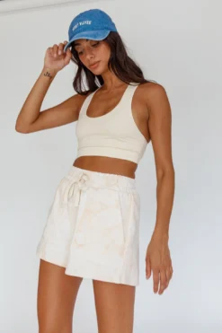 Tahlee Pocket Shorts Tie-Dye Sand -Cheap Dress Store 27720B 20SAND 2