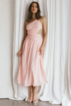 Destination Open Back Midi Dress Blush 8 Destination Open Back Midi Dress Blush -Cheap Dress Store 63749D 20BLUSH 2