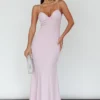 Dreaming Of Paris Bodycon Mermaid Maxi Dress Lilac