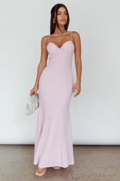Dreaming Of Paris Bodycon Mermaid Maxi Dress Lilac -Cheap Dress Store 64142BLILAC 2