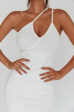 Planets Align Double Strap Midi Dress White -Cheap Dress Store AH0157H 20WHITE 4