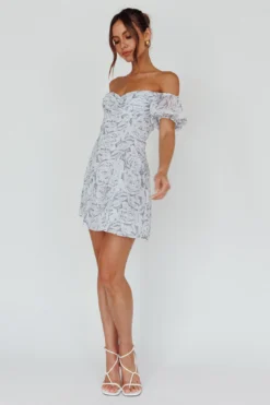 Summer To Remember Lace-Up Back Dress Floral Ink 8 Summer To Remember Lace-Up Back Dress Floral Ink -Cheap Dress Store CM1432B 20INK 2