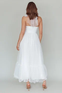 Alegria Tulle Maxi Dress White 15 Alegria Tulle Maxi Dress White -Cheap Dress Store CM5050H 20WHITE 7