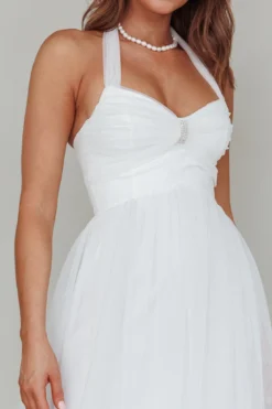 Alegria Tulle Maxi Dress White 16 Alegria Tulle Maxi Dress White -Cheap Dress Store CM5050H 20WHITE 8