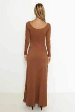 SNDYS Tallulah Maxi Dress Chestnut -Cheap Dress Store SLSFD745 20CHESTNUT 7