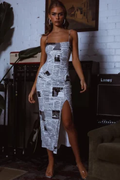 Comme Ci, Comme Ca Strapless Midi Dress White -Cheap Dress Store ST3651D 20WHITE 6