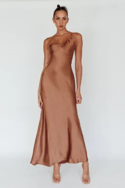 Twilight Tango One-Shoulder Maxi Dress Mocha 7 Twilight Tango One-Shoulder Maxi Dress Mocha -Cheap Dress Store ST3908H 20MOCHA 2
